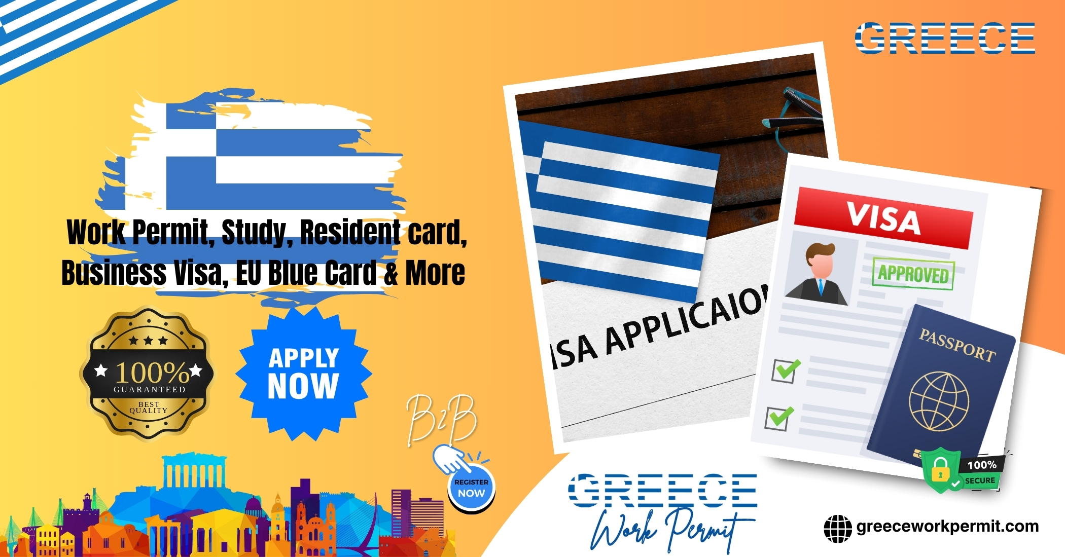 Greece Work Permit Visa & Business Resident Visa Requirements for Jamaican Citizens